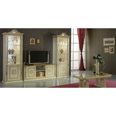 Ben Company New Venus Beige & Gold TV Plasma Set Ben Company New Venus Beige & Gold TV Plasma Set