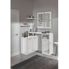 Ben Company Corner Hall Entrance Padova White & Black Ben Company Corner Hall Entrance Padova White & Black