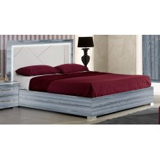 Ben Company Nicole Grey With Padded Headboard Ben Company Nicole Grey With Padded Headboard
