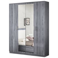 Ben Company Nicole Grey Wardrobe Ben Company Nicole Grey Wardrobe