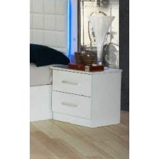 Ben Company Ambra White Night Table Ben Company Ambra White Night Table