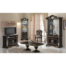 Ben Company Betty Black and Gold Armchair Ben Company Betty Black and Gold Armchair