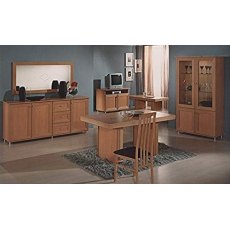 Ben Company Simona Beechwood TV Stand Ben Company Simona Beechwood TV Stand