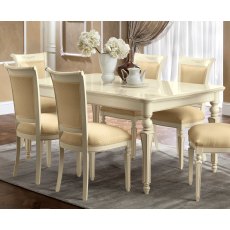 Camel Group Torriani Ivory Rectangular Table With 2 Extensions Camel Group Torriani Ivory Rectangular Table With 2 Extensions