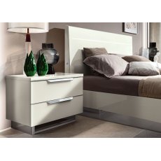Camel Group Kimera White High Gloss Night Table Camel Group Kimera White High Gloss Night Table