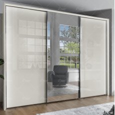 Wiemann Monaco 3000 sliding door wardrobe of width 280cm Wiemann Monaco 3000 sliding door wardrobe of width 280cm