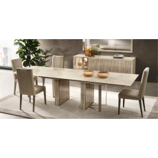 Arredoclassic Adora Luce Light Rectangular Table w/2 Extensions Arredoclassic Adora Luce Light Rectangular Table w/2 Extensions