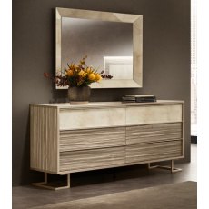 Arredoclassic Adora Luce Light 6 Drawers Dresser Arredoclassic Adora Luce Light 6 Drawers Dresser