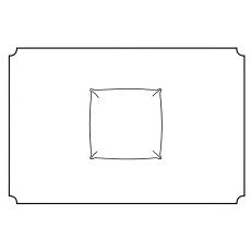 Arredoclassic Adora Luce Light Square Cushion 40x40 cm Arredoclassic Adora Luce Light Square Cushion 40x40 cm