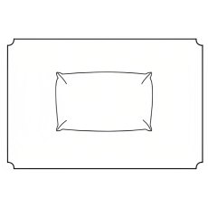 Arredoclassic Adora Luce Light Rectangular Cushion Arredoclassic Adora Luce Light Rectangular Cushion