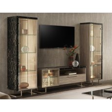 Arredoclassic Adora Luce Dark TV Set Composition Arredoclassic Adora Luce Dark TV Set Composition