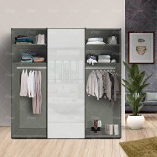Wiemann Malibu sliding-door wardrobe of width 250cm