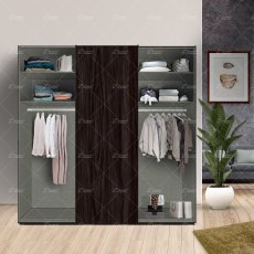 Wiemann Malibu sliding-door wardrobe of width 300cm
