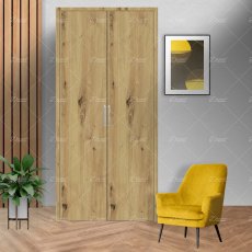 Wiemann Monaco 1000 hinged door wardrobe of width 100cm 2 doors without cornice Wiemann Monaco 1000 hinged door wardrobe of width 100cm 2 doors without cornice