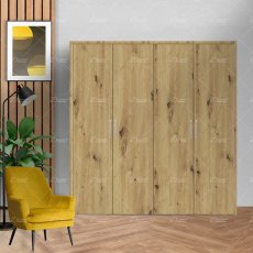 Wiemann Monaco 1000 hinged door wardrobe of width 150cm 4 doors without cornice Wiemann Monaco 1000 hinged door wardrobe of width 150cm 4 doors without cornice