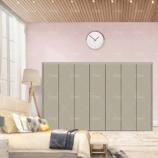 Wiemann Monaco 1000 hinged door wardrobe of width 350cm 7 doors without cornice Wiemann Monaco 1000 hinged door wardrobe of width 350cm 7 doors without cornice