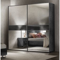 Arredoclassic Adora Moderna 2 Sliding Mirror Doors Wardrobe Arredoclassic Adora Moderna 2 Sliding Mirror Doors Wardrobe