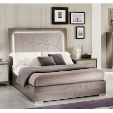 San Martino Kristel Bed With LED Light San Martino Kristel Bed With LED Light