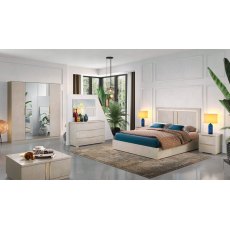 Ben Company Luna Cream Bedroom Group Ben Company Luna Cream Bedroom Group