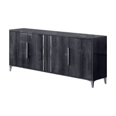 Ben Company Luna Grey 4 Door Sideboard Ben Company Luna Grey 4 Door Sideboard
