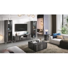 Ben Company Luna Grey 1 Door Display Unit Ben Company Luna Grey 1 Door Display Unit