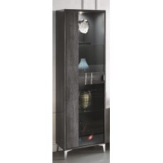 Ben Company Luna Grey 1 Door Display Unit Ben Company Luna Grey 1 Door Display Unit