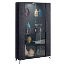 Ben Company Luna Grey 2 Door Display Unit Ben Company Luna Grey 2 Door Display Unit