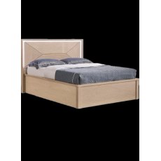 Dove LED High Gloss Storage Bed Dove LED High Gloss Storage Bed