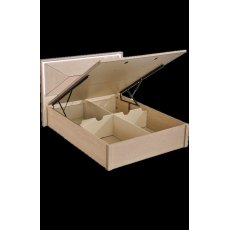 Dove LED High Gloss Storage Bed Dove LED High Gloss Storage Bed