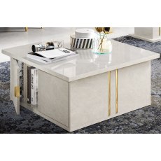 Ben Company Luna Cream Coffee Table Ben Company Luna Cream Coffee Table
