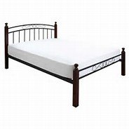 Assissi Black and Walnut Bed Frame Assissi Black and Walnut Bed Frame