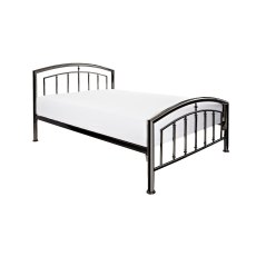 Cadiz Shiny Black Nickel Bed Frame Cadiz Shiny Black Nickel Bed Frame