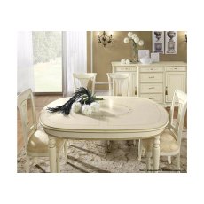 Camel Group Siena Ivory Oval Dining Table with 1 Extension Camel Group Siena Ivory Oval Dining Table with 1 Extension