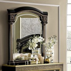 Camel Group Aida Black and Gold Mirror Camel Group Aida Black and Gold Mirror