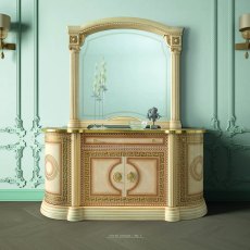 Camel Group Aida Ivory and Gold Large Mirror Camel Group Aida Ivory and Gold Large Mirror