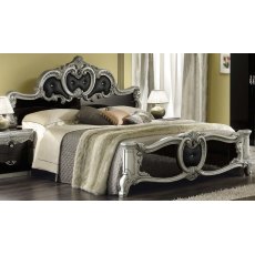 Camel Group Barocco Black and Silver Bed Camel Group Barocco Black and Silver Bed