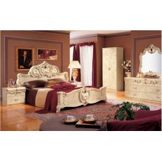 Camel Group Barocco Ivory Double Dresser With Mirror