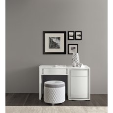 Camel Group Dama Bianca White High Gloss Midi Dressing Table Camel Group Dama Bianca White High Gloss Midi Dressing Table