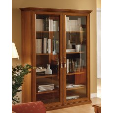 Camel Group Nostalgia Walnut 2 Door Bookcase Camel Group Nostalgia Walnut 2 Door Bookcase