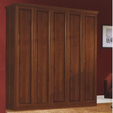 Camel Group Nostalgia Walnut 5 Door Wardrobe Camel Group Nostalgia Walnut 5 Door Wardrobe
