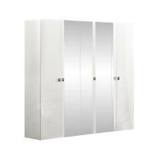 Camel Group Onda White High Gloss 5 Door Mirror Wardrobe Camel Group Onda White High Gloss 5 Door Mirror Wardrobe