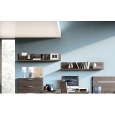 Camel Group Platinum Silver Birch Finish Wall Shelf Camel Group Platinum Silver Birch Finish Wall Shelf