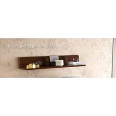 Camel Group Roma Walnut High Gloss Finish Wall Shelf Camel Group Roma Walnut High Gloss Finish Wall Shelf