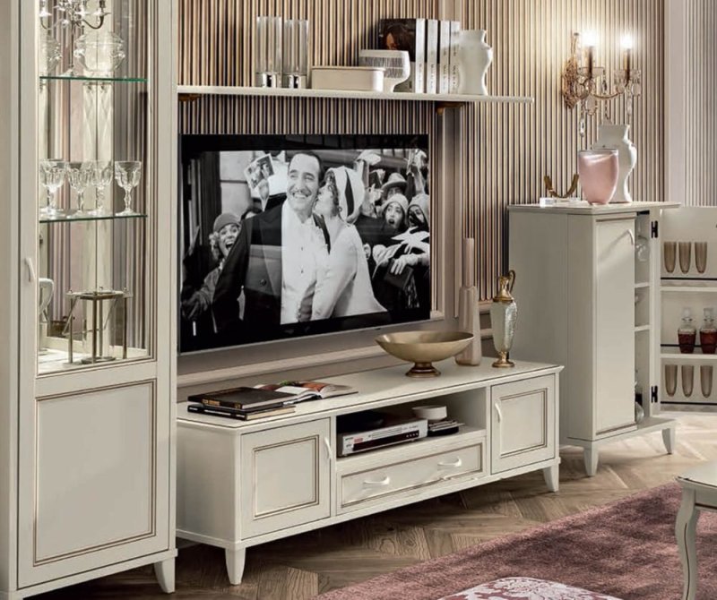 Camel Group Camel Group Giotto Bianco Antico Maxi Tv Cabinet