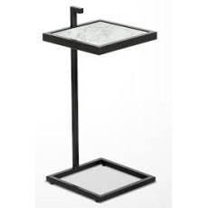 Stone International Italy Stone International Billy Square Accent
Table - Dark Grey Frame Base