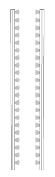 Wiemann German Furniture Side Profiles with Lights

W 1cm x H 236cm x D 2cm