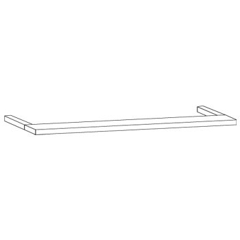 Wiemann German Furniture Cornice, without lights for width 50 cm

W 50cm x H 3.2cm x D 12.5cm