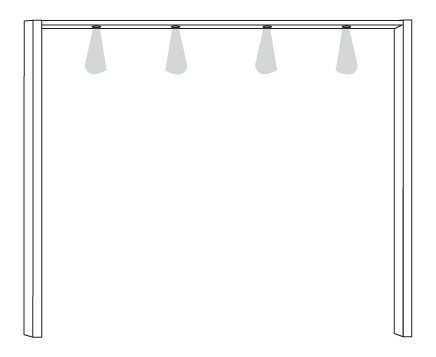 Wiemann German Furniture Passe-Partout Frame with Power-LED Lighting (Set of 4)

W 206.4cm x H 220cm x D 12.5cm