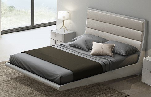 GCL Bedrooms Mila Cashmere High Gloss Bed