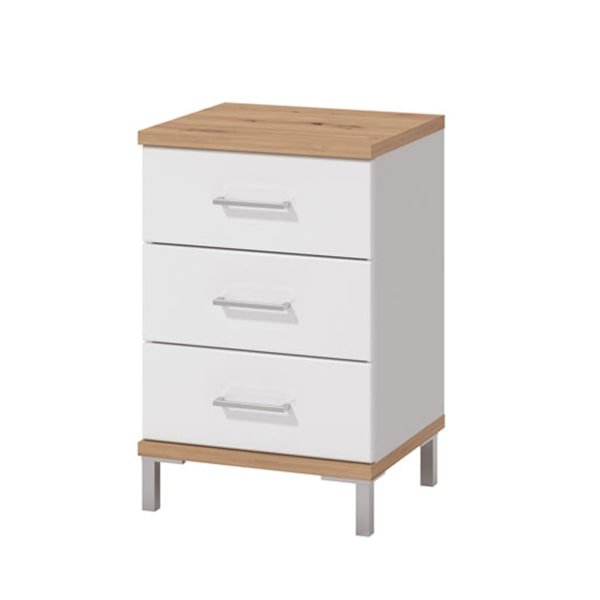 GCL Bedrooms GCL Bedroom Mondego 3 Drawer Night Table